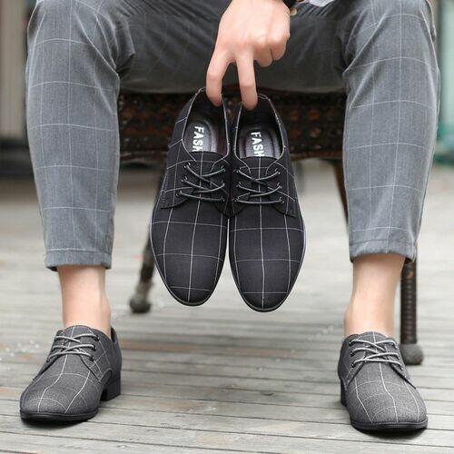 Sapato Social Alfaiataria Masculino Xadrez