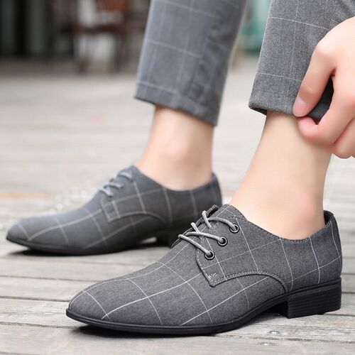 Sapato Social Alfaiataria Masculino Xadrez