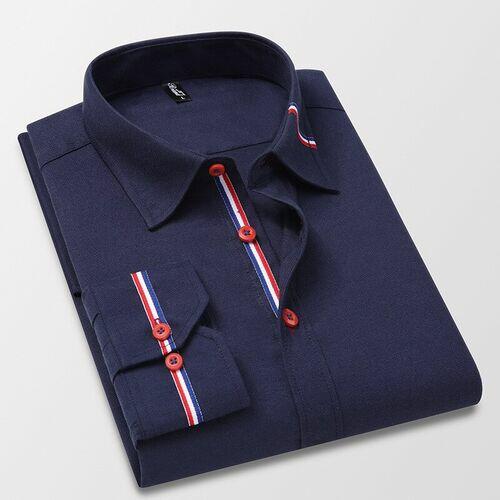 Camisa Alfaiataria Masculina Social Manga Longa France