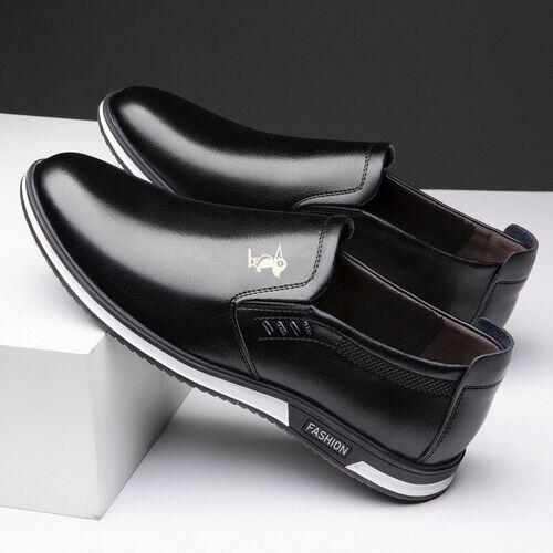 Sapato Sem Cadarço Masculino em Couro Bird