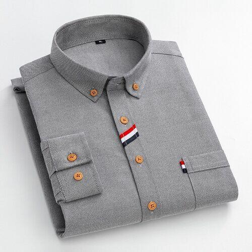 Camisa Alfaiataria Masculina Social Manga Longa France