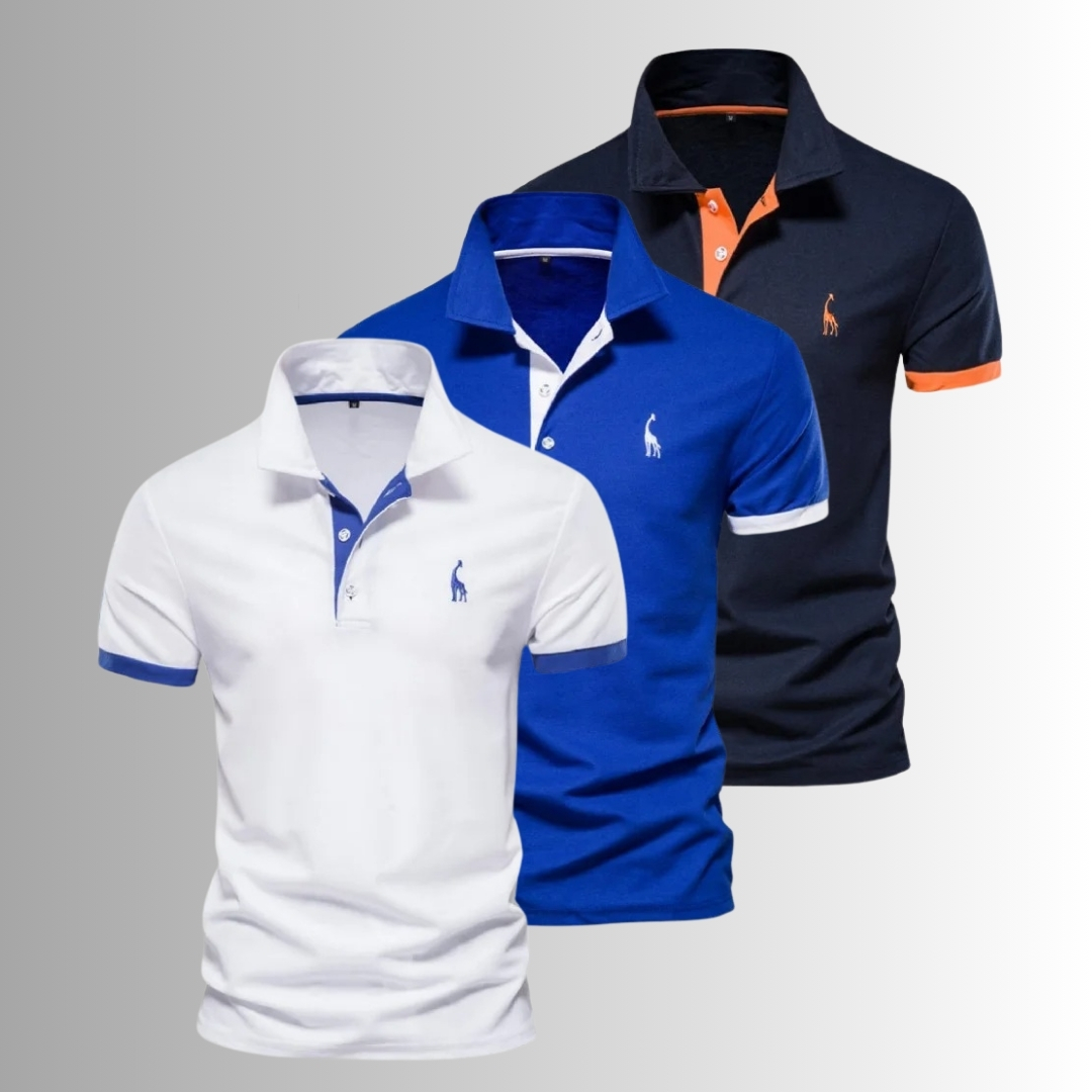 Comprar Kit com Camisa Masculina Gola Polo Giraffe PP ao