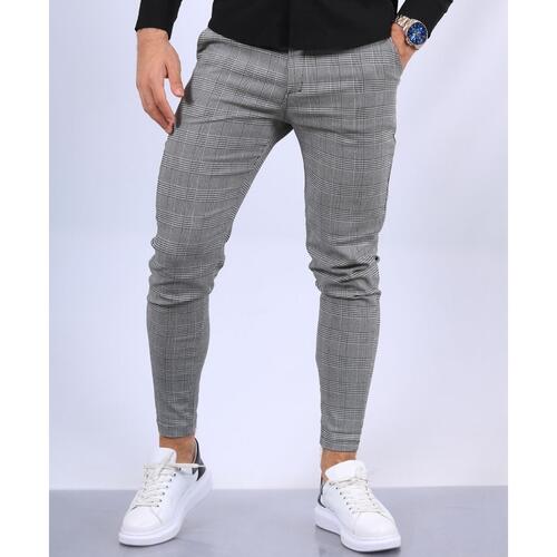 Pantalón gris sport Oxford