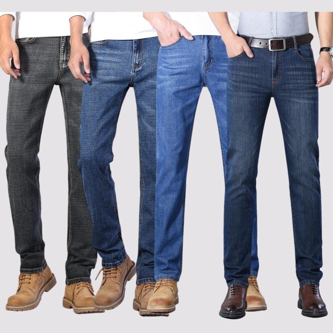 Comprar Kit com 4 Calças Jeans Masculinas com Lycra (Elastano) - a partir  de R$281,78 - Use Dali - Vestuário e Acessórios
