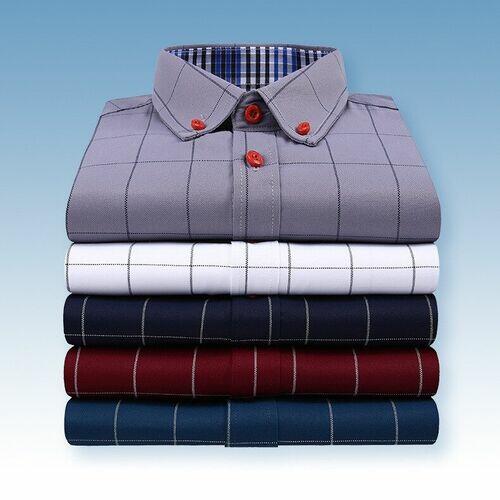 Camisa Alfaiataria Masculina Social Xadrez Manga Longa