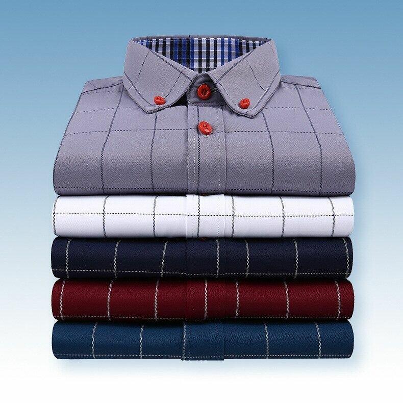 Camisa Alfaiataria Masculina Social Xadrez Manga Longa