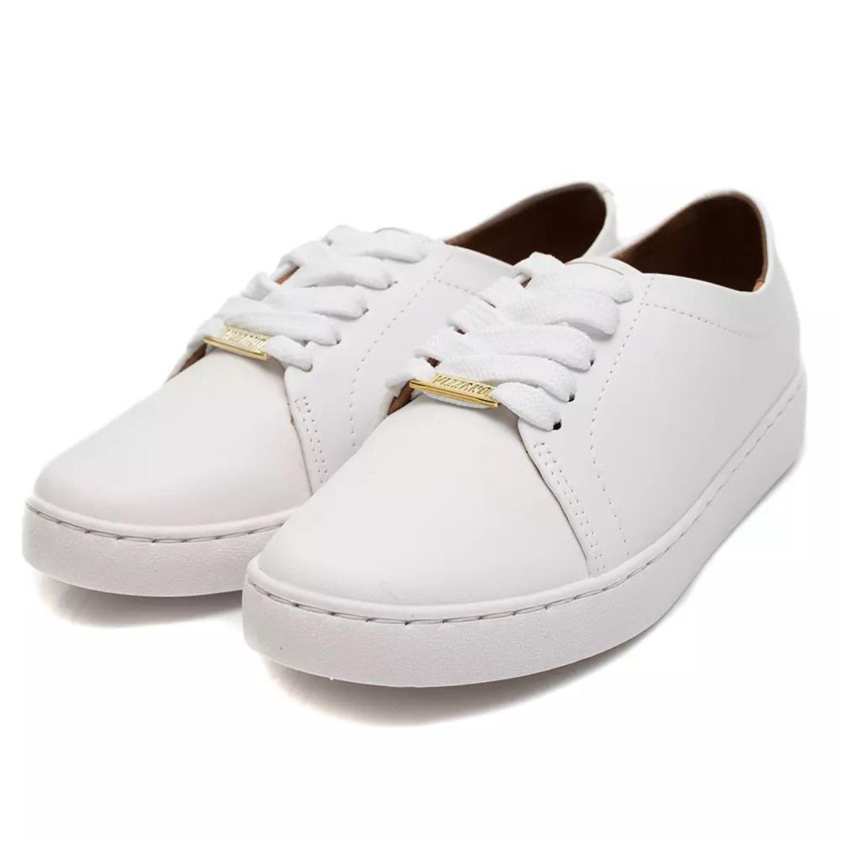 Nis Vizzano Tenis Vizzano Branco Furadinho Tênis Feminino Vizzano