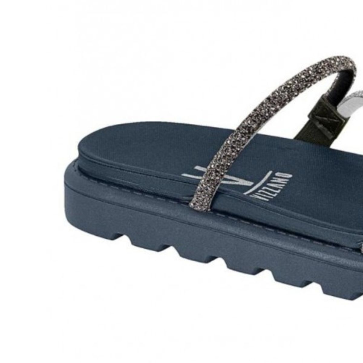 Sandália Birken Feminina Vizzano Papete Com Strass