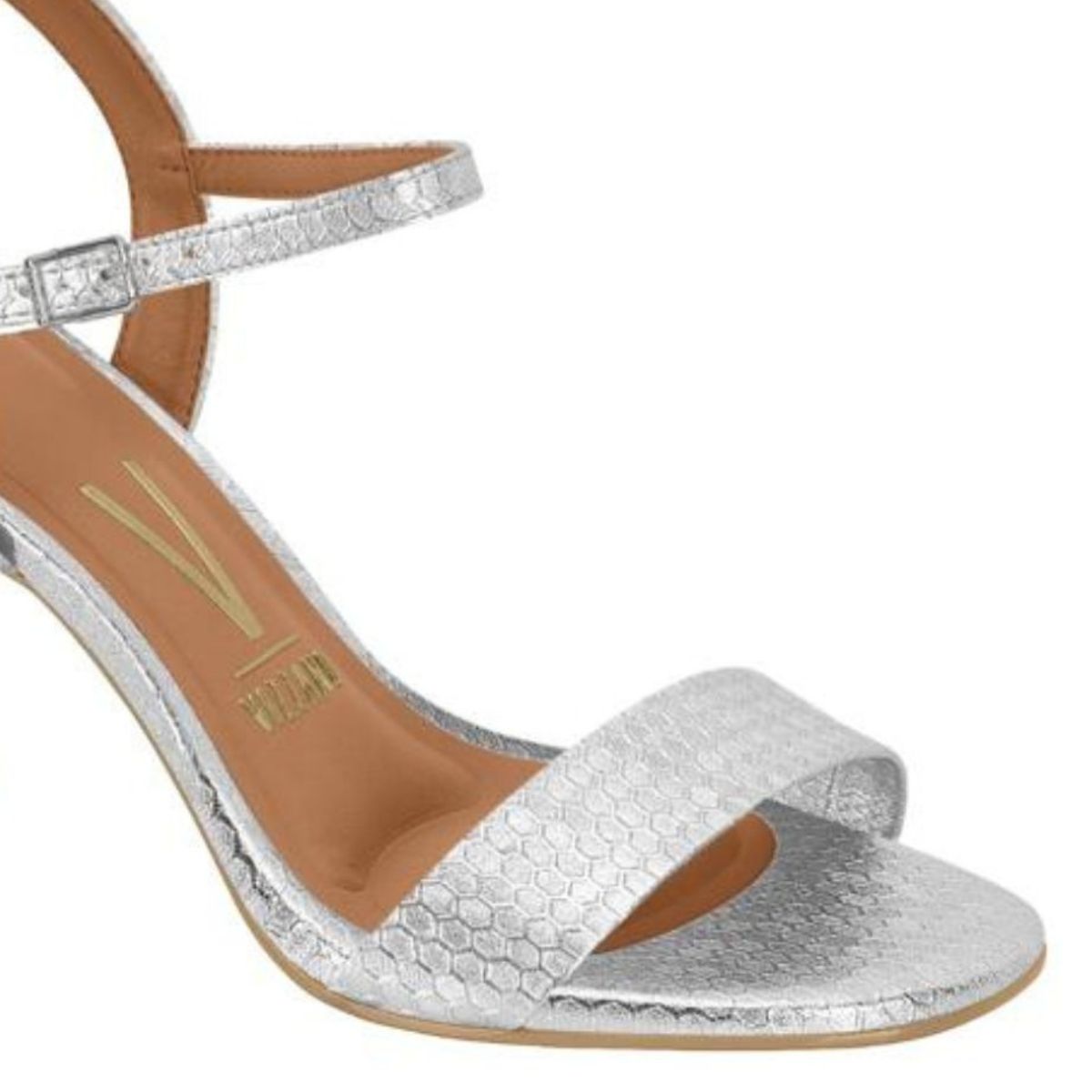 Glitter TÃªnis De Salto Da Vizzano Vizzano Glitter Prata Tenis Com