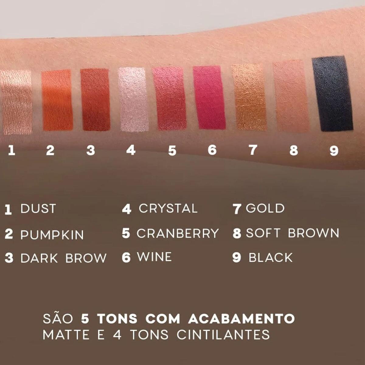 Comprar Paleta de Sombras Oceane 9 Shades - R$121,90 - Amor de Make