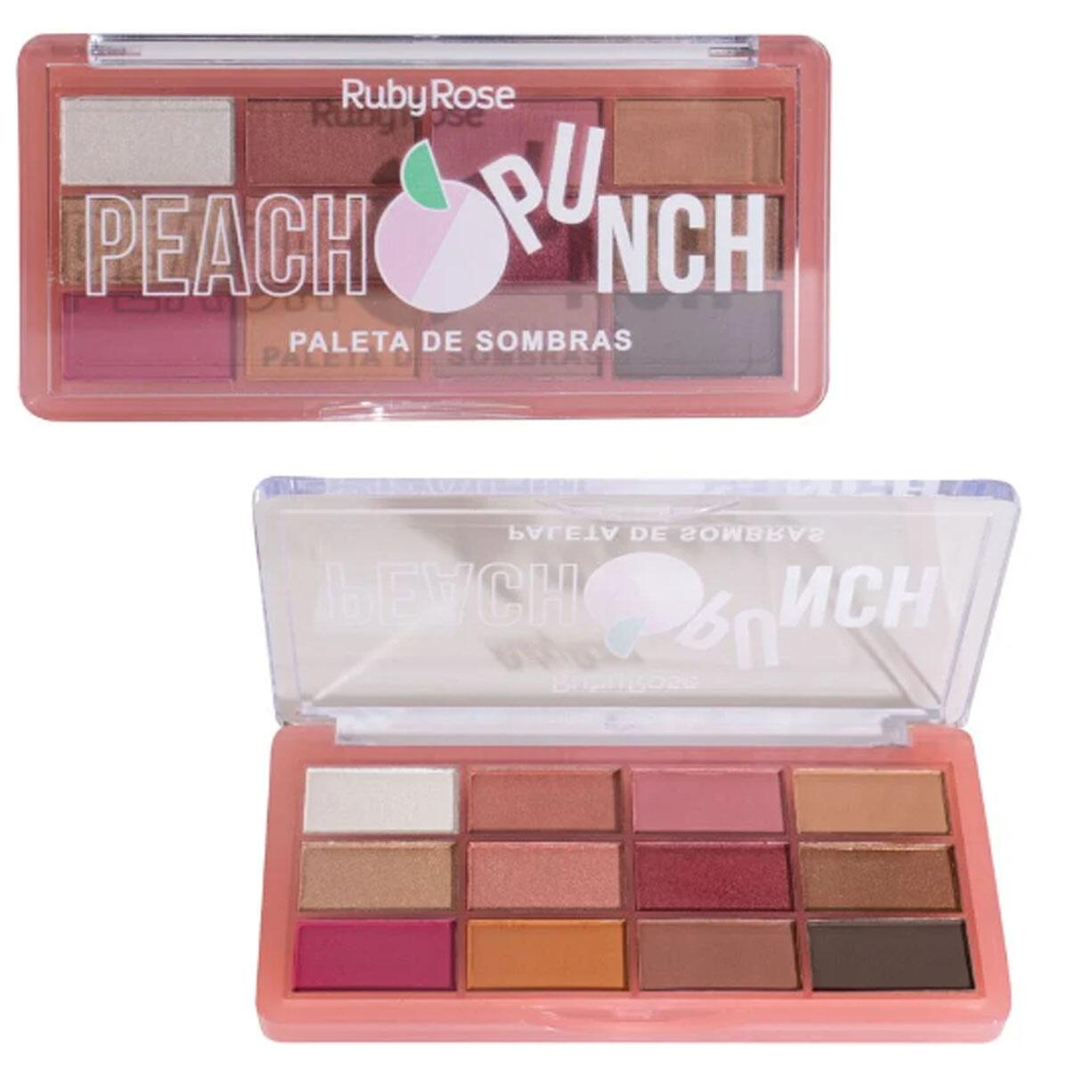 Ruby Peah Comprar Paleta De Sombras Ruby Rose Peach Punch Hb1093