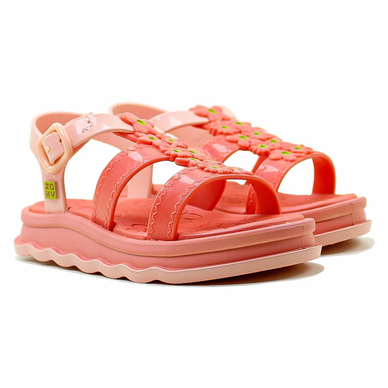 サニー Sandalia Feminina Mississipi Santini Salto Baixo Ref:mf333 J