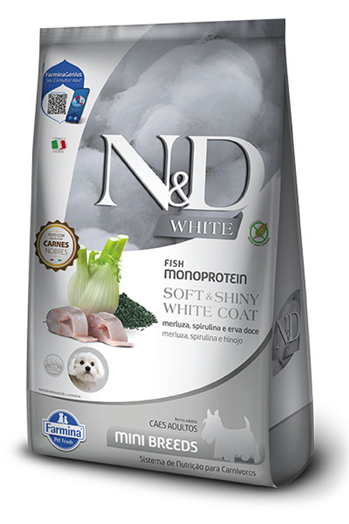 Comprar ND WHITE CANINE ADULT MINI 2KG - a partir de R$227,85