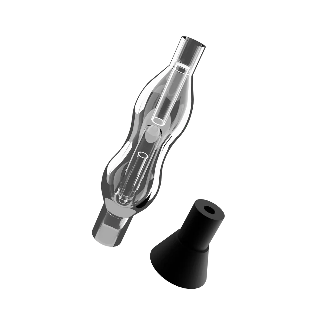 Water Bubbler De Vidro + Adaptador De Silicone Para Legacy Pro