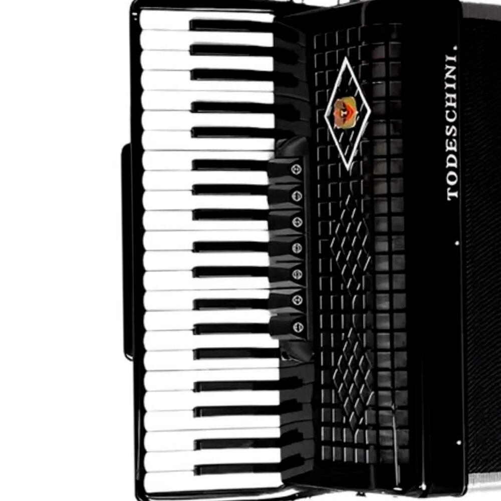 Comprar Acordeon Todeschini YW827 41 Teclas e 120 baixos preto com