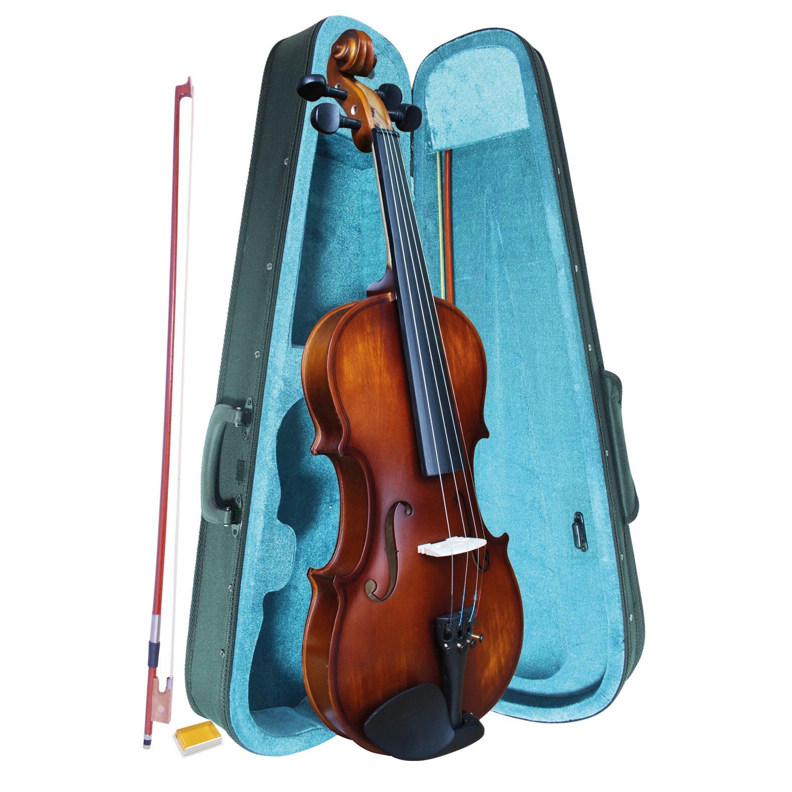 Violino Jahnke JVI001 4/4 Popular Alto Brilho Envelhecido - a