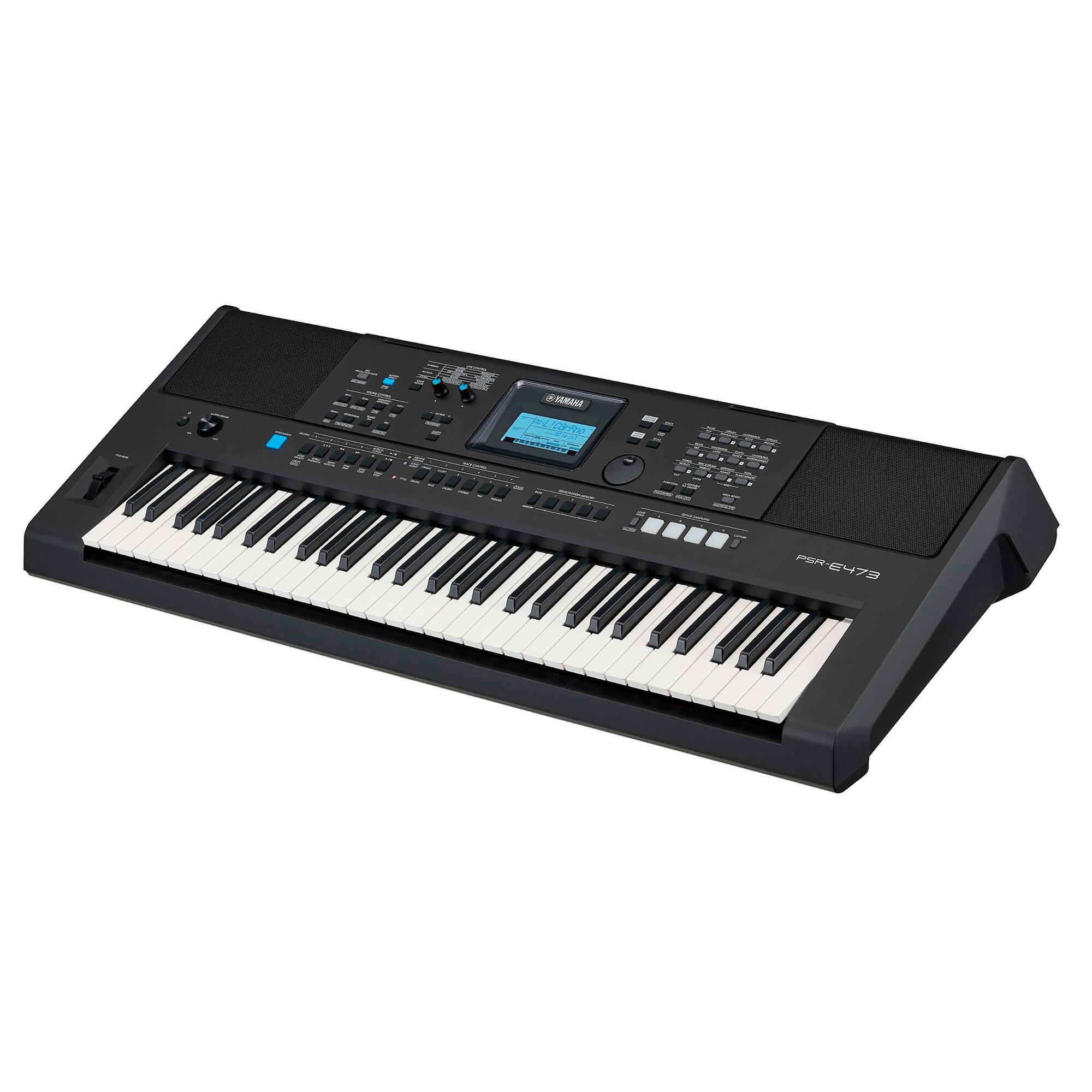 Teclado Yamaha PSR-E473 - Potência e Versatilidade