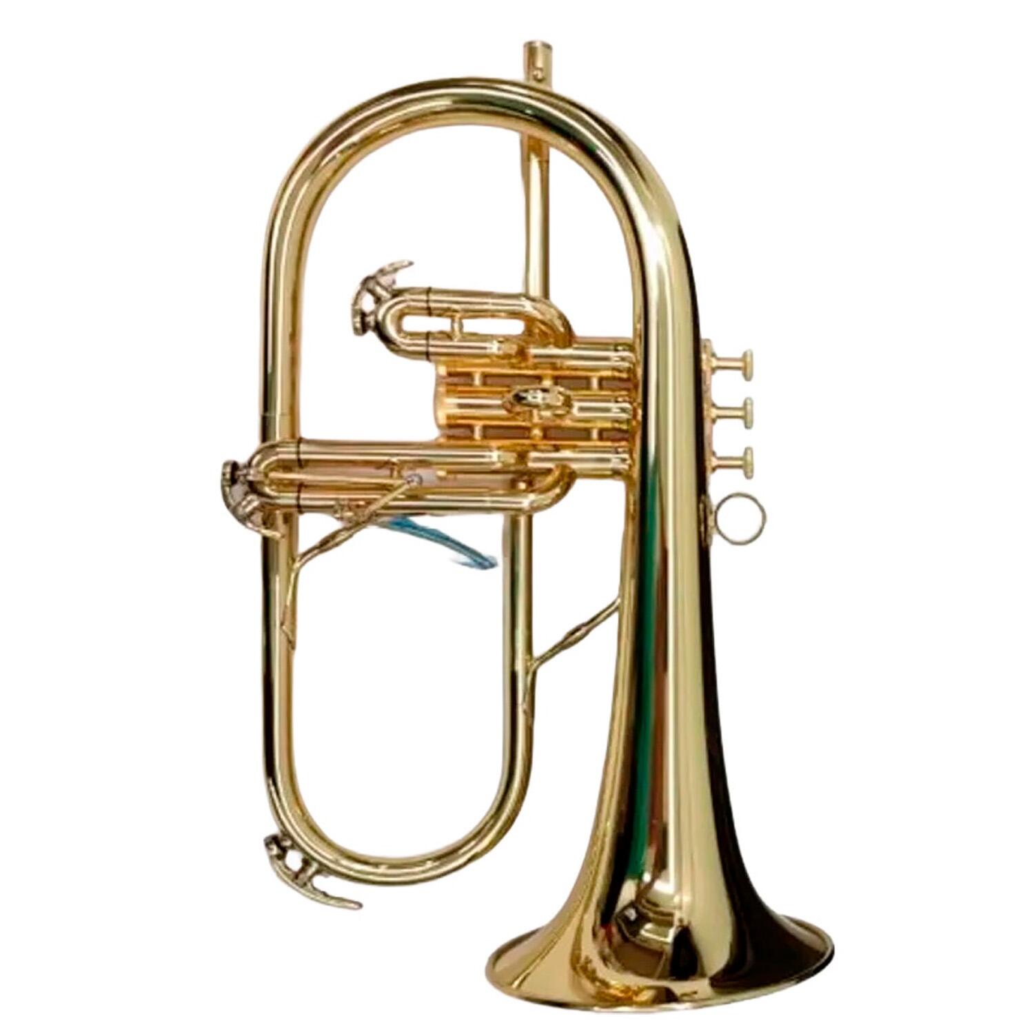 Flugel Rond Comprar Flugelhorn em Sib HS Musical HSHH1 Laqueado