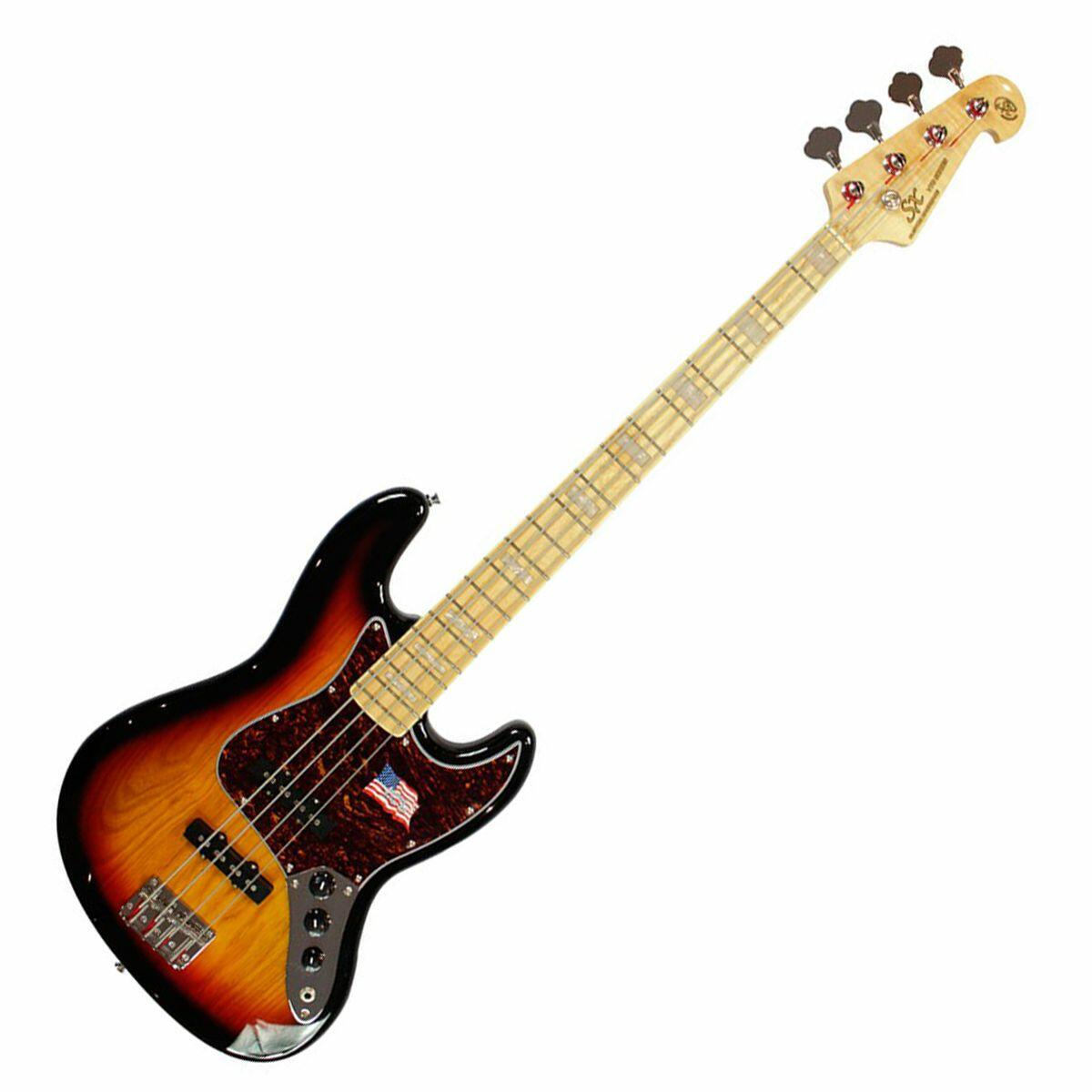 Comprar Baixo SX SJB75 4 Cordas Corpo Ash Braço/Escala Maple, Escudo ...
