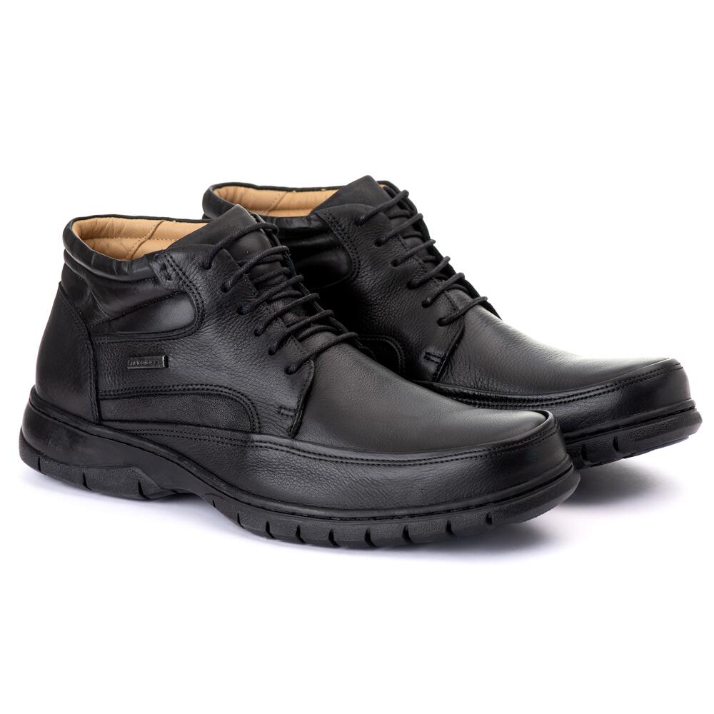 Bota anatomic gel 7990 Floater Preto casual masculino