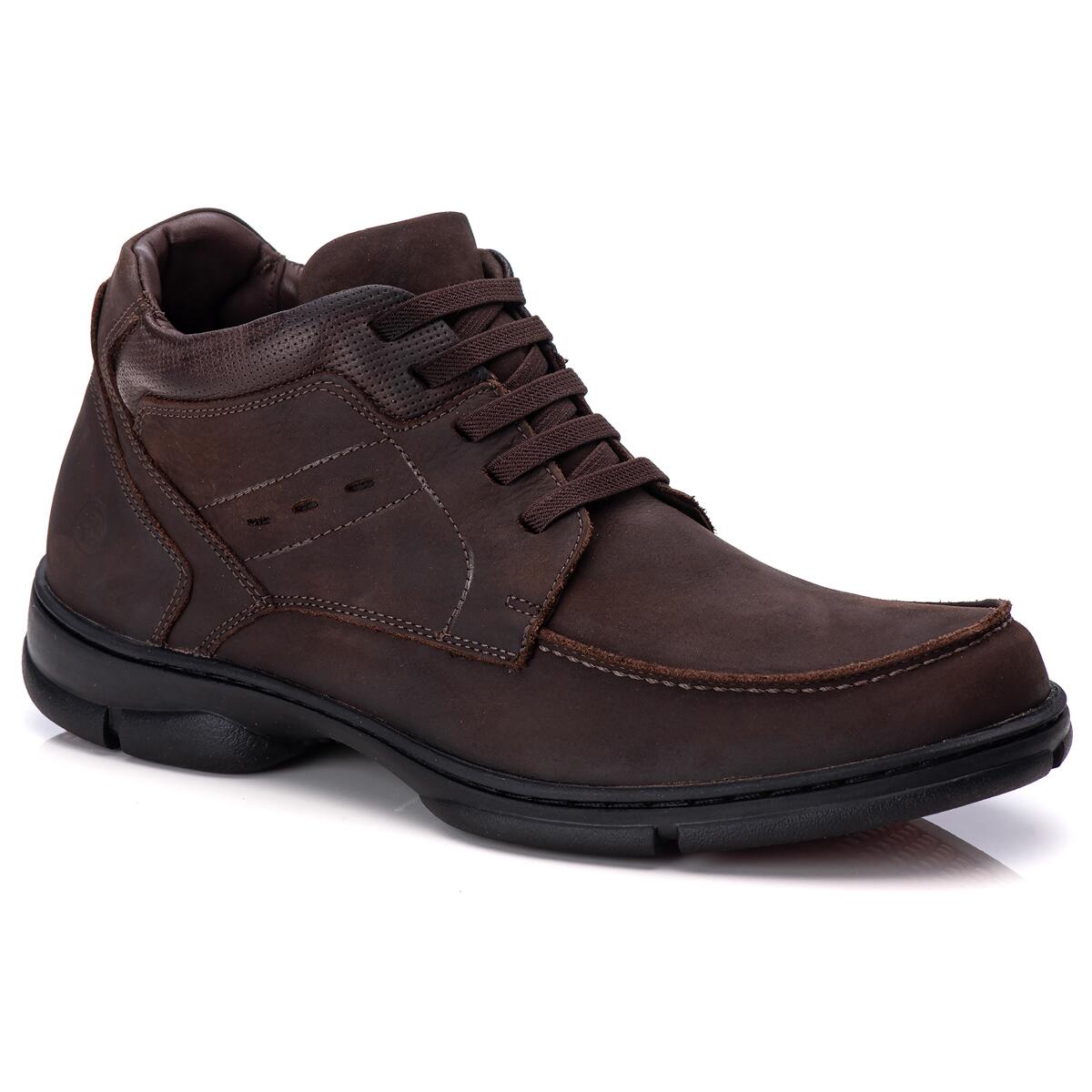 Bota Anatomic Gel 7874 Rustico T.Moro casual masculina