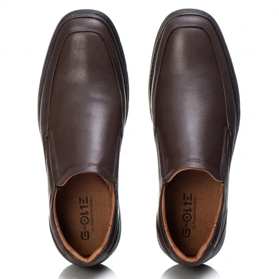 SAPATO ANATOMIC GEL 8616 MESTIÇO DARK BROWN - SAPATOS