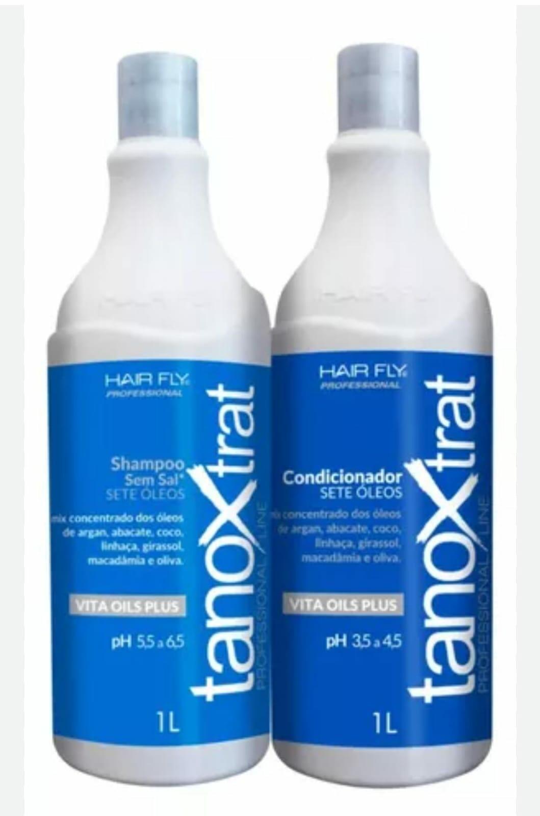 Comprar SHAMPOO E CONDICIONADOR TANOX TRAT SETE ÓLEOS - HAIR FLY