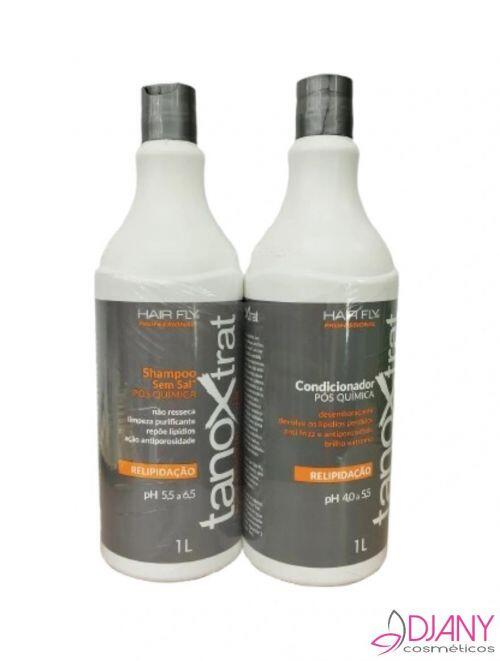 Comprar SHAMPOO E CONDICIONADOR TANOX TRAT PÓS QUÍMICA - HAIR FLY