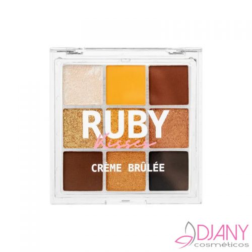 Comprar PALETA DE SOMBRAS 9 CORES 11,7G RUBY KISSES KISS - Djany