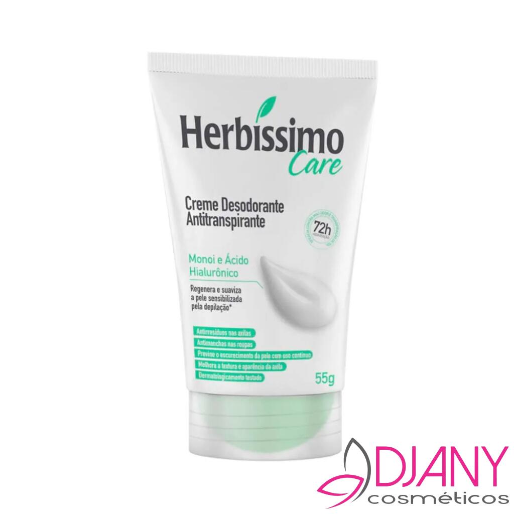 Comprar CREME DESODORANTE HERBÍSSIMO CARE MONOI E ÁCIDO