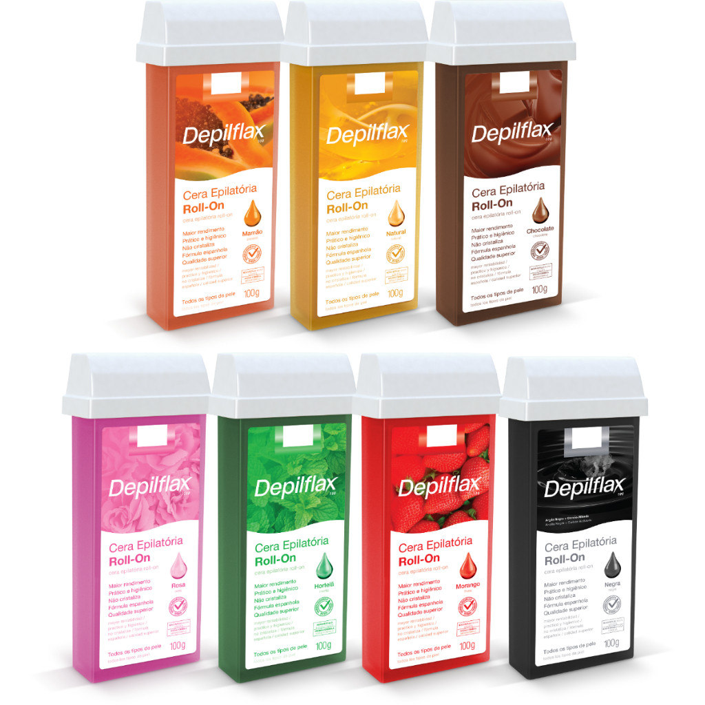 Comprar CERA DEPILFLAX ROLL-ON 100G Djany Cosméticos A Melhor