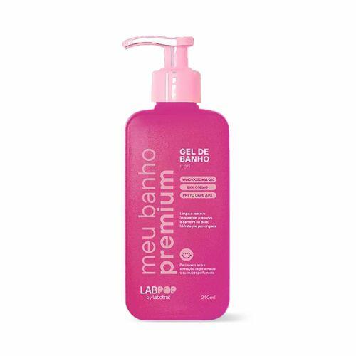 Comprar GEL DE BANHO BELLE PINK MEU BANHO PREMIUM 240ML - LAB POP