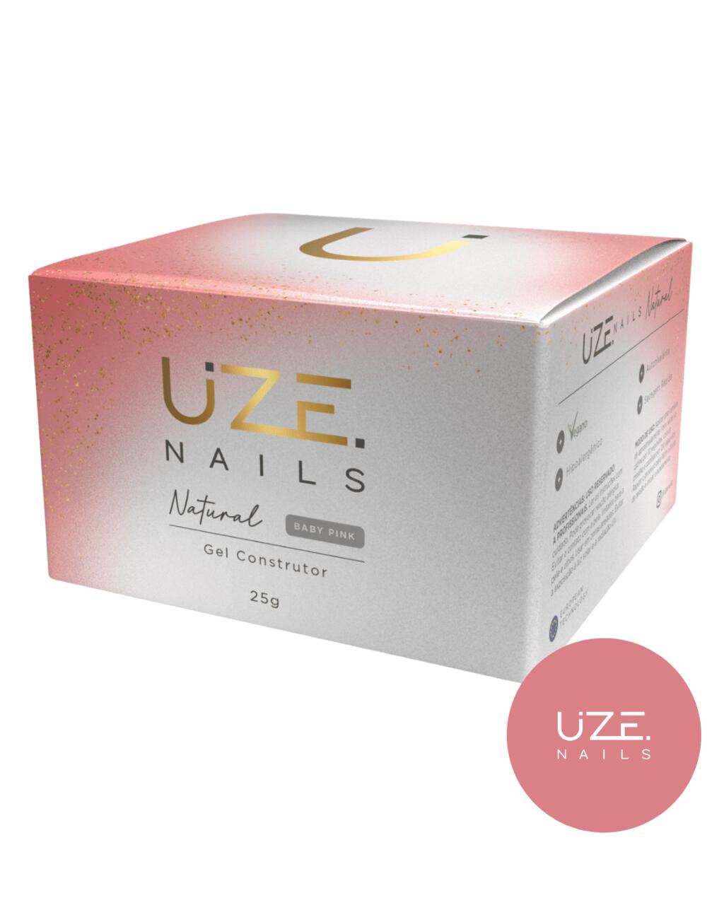 Comprar GEL CONSTRUTOR NATURAL 25G UZE NAILS - a partir de R$74,00
