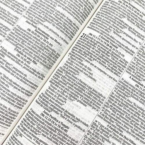 Bblia Sagrada Slim | Letra Normal | Capa Dura | NVI | Floral Salmo
