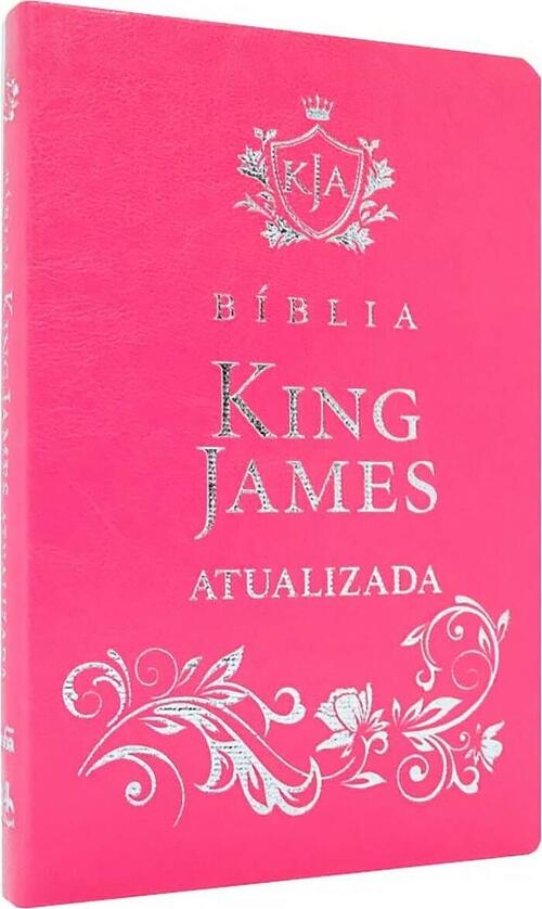 Bblia Slim King James Atualizada Capa | Luxo Pink