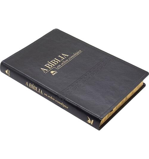 A Bblia em Ordem Cronolgica | Luxo Preta