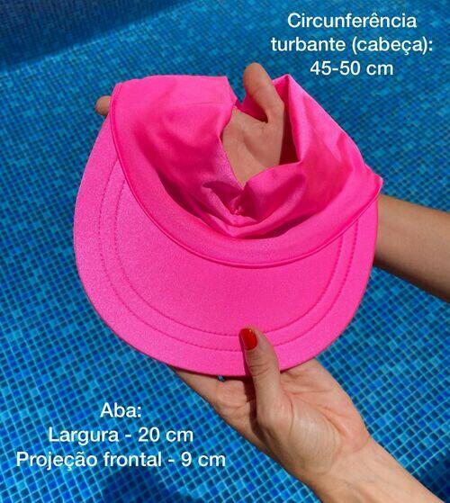 Viseira UV50+ KIDS - Rosa Neon