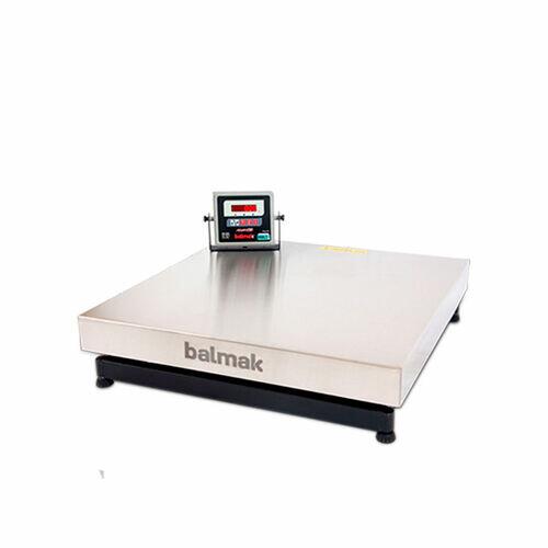 Balana Plataforma Balmak BK 300kg Inox com Bateria