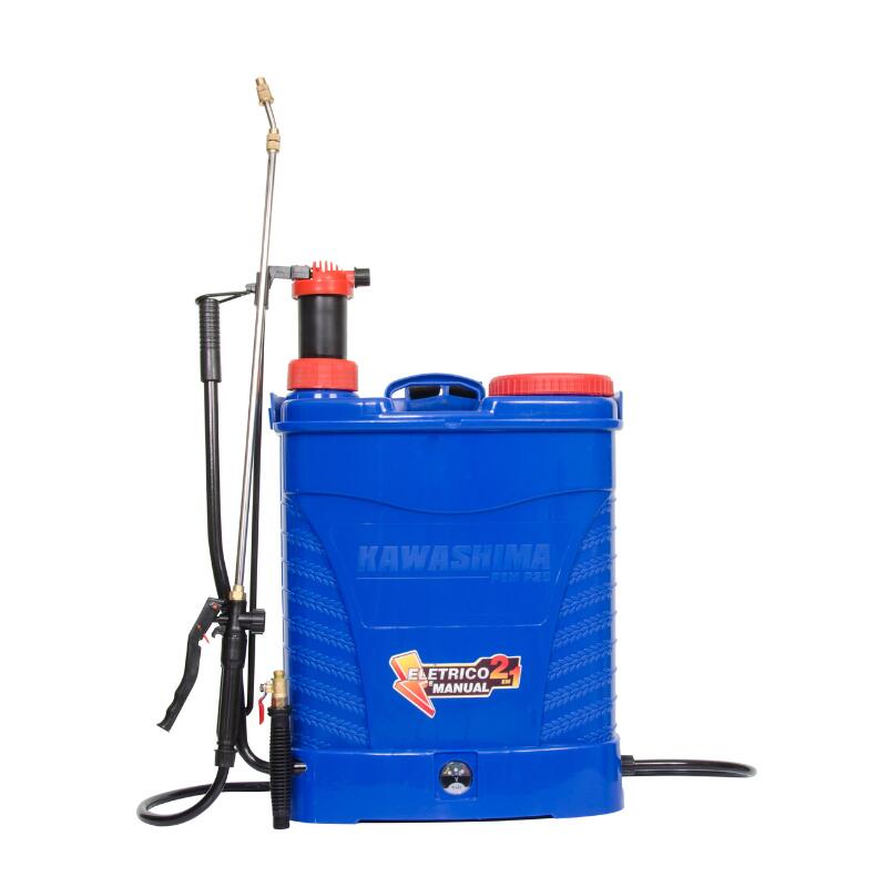 Pulverizador Costal 2 em 1 Bateria e Manual 20L KAWASHIMA - a