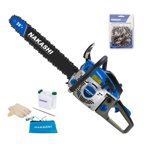 Motosserra Nakashi NCS 550 54,6cc Profissional - a partir de R