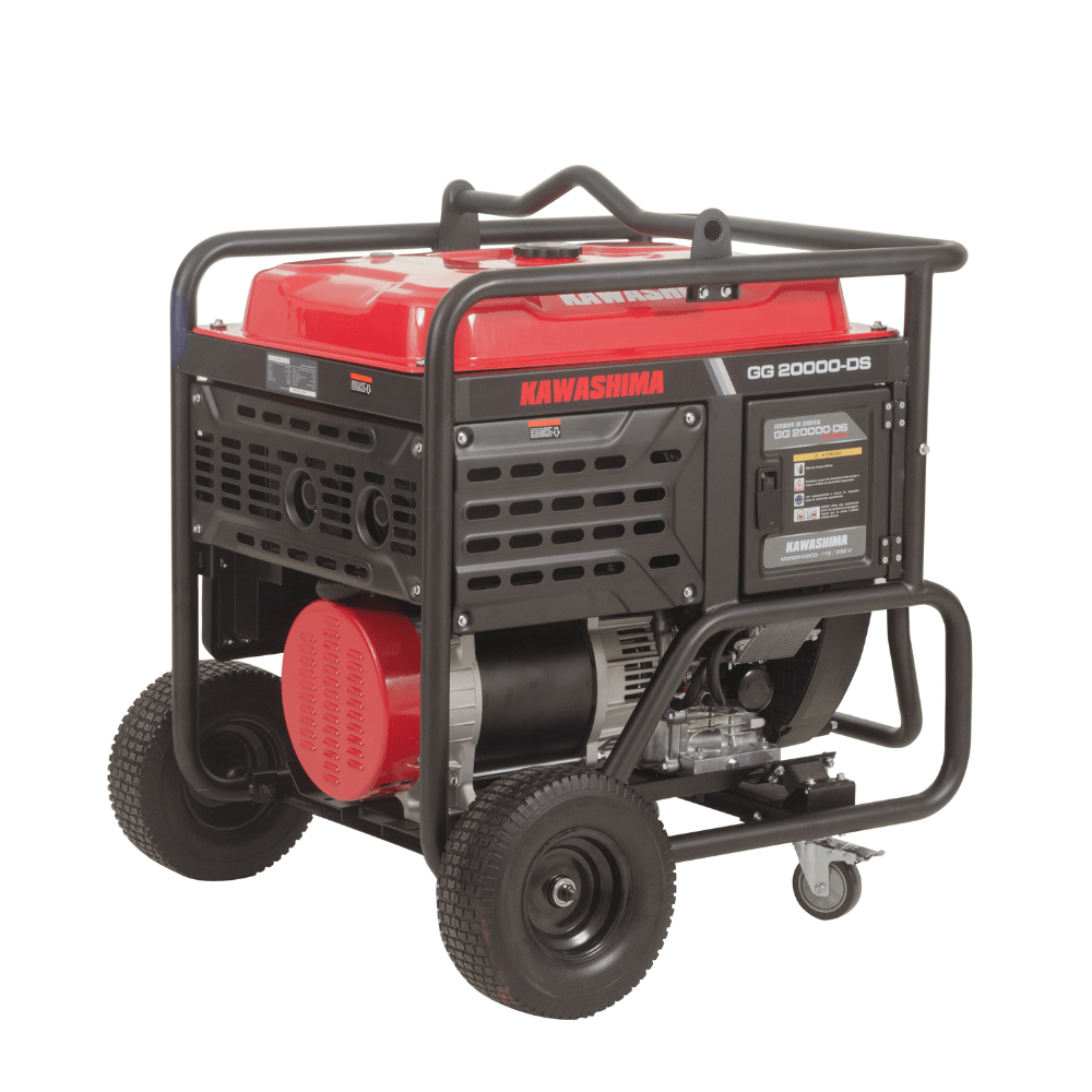 Gerador a Gasolina Kawashima GG 20000-DS 20kVA Monofásico Bi - a