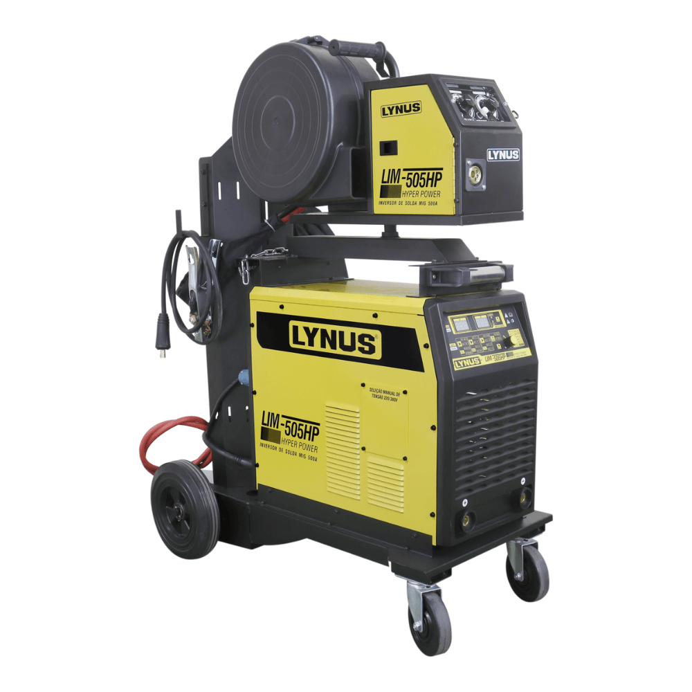 Inversora de Solda MIG Lynus LIM-505HP 500A BIVOLT - a partir de R