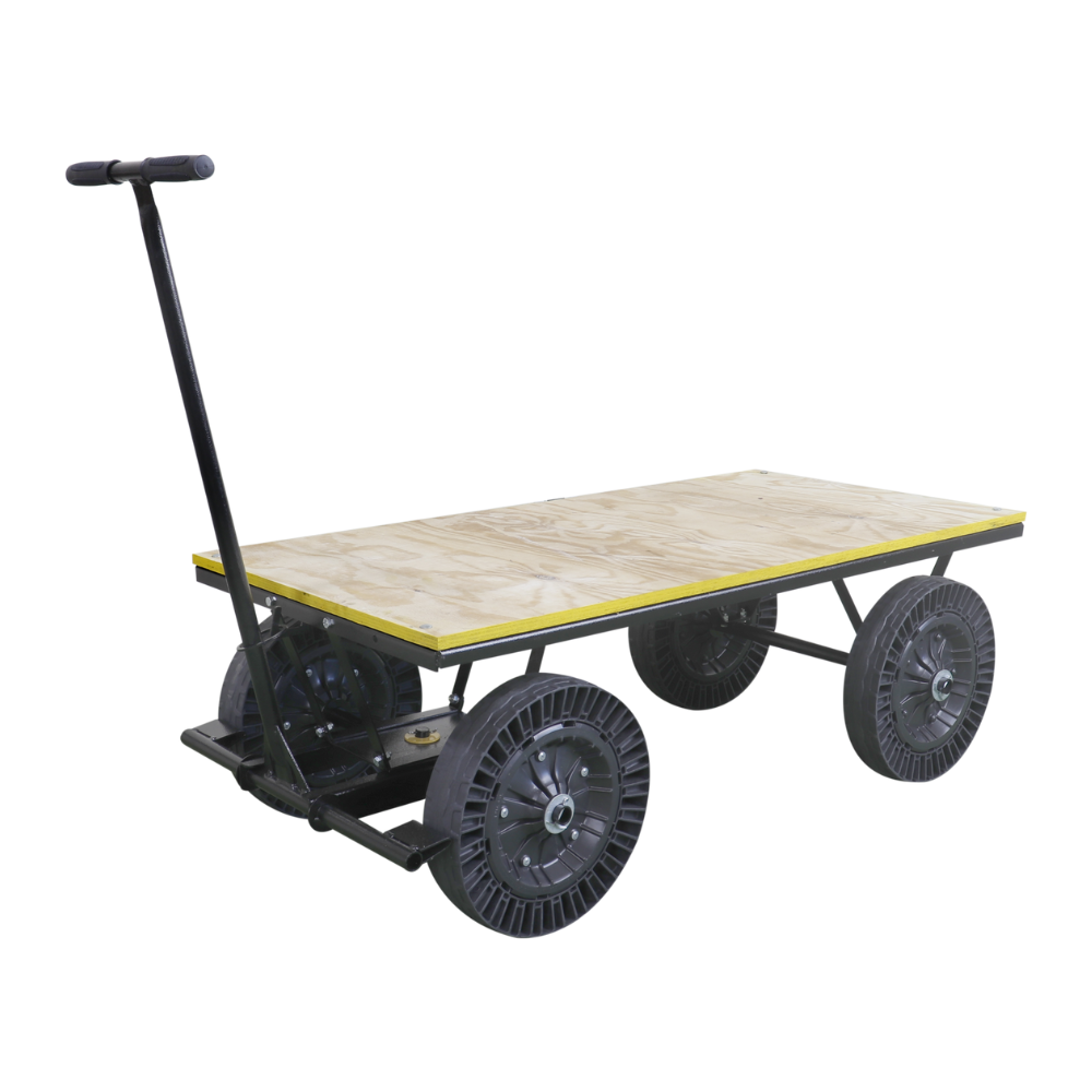 Carrinho Plataforma Lynus MP 300 Madeira para Até 300kg - a partir