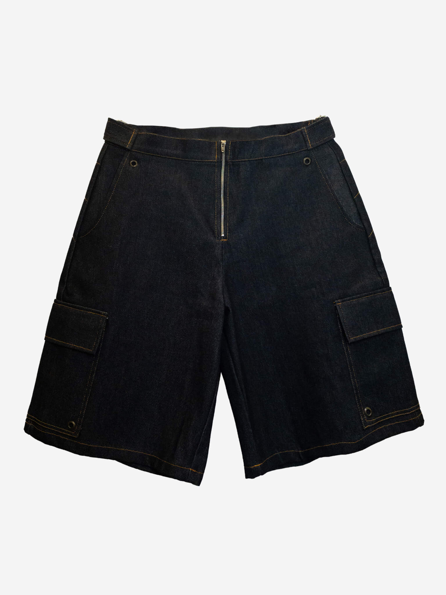 Bermuda Front Zip Baggy Jorts