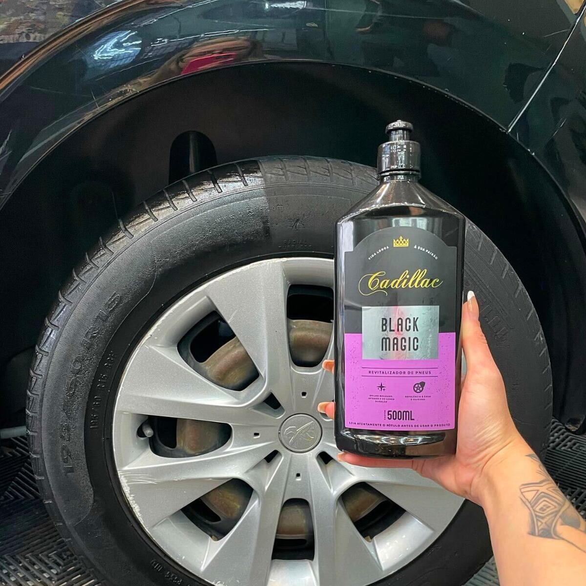 Black Magic Revitalizador de Pneus 500ml - Cadillac - a partir de