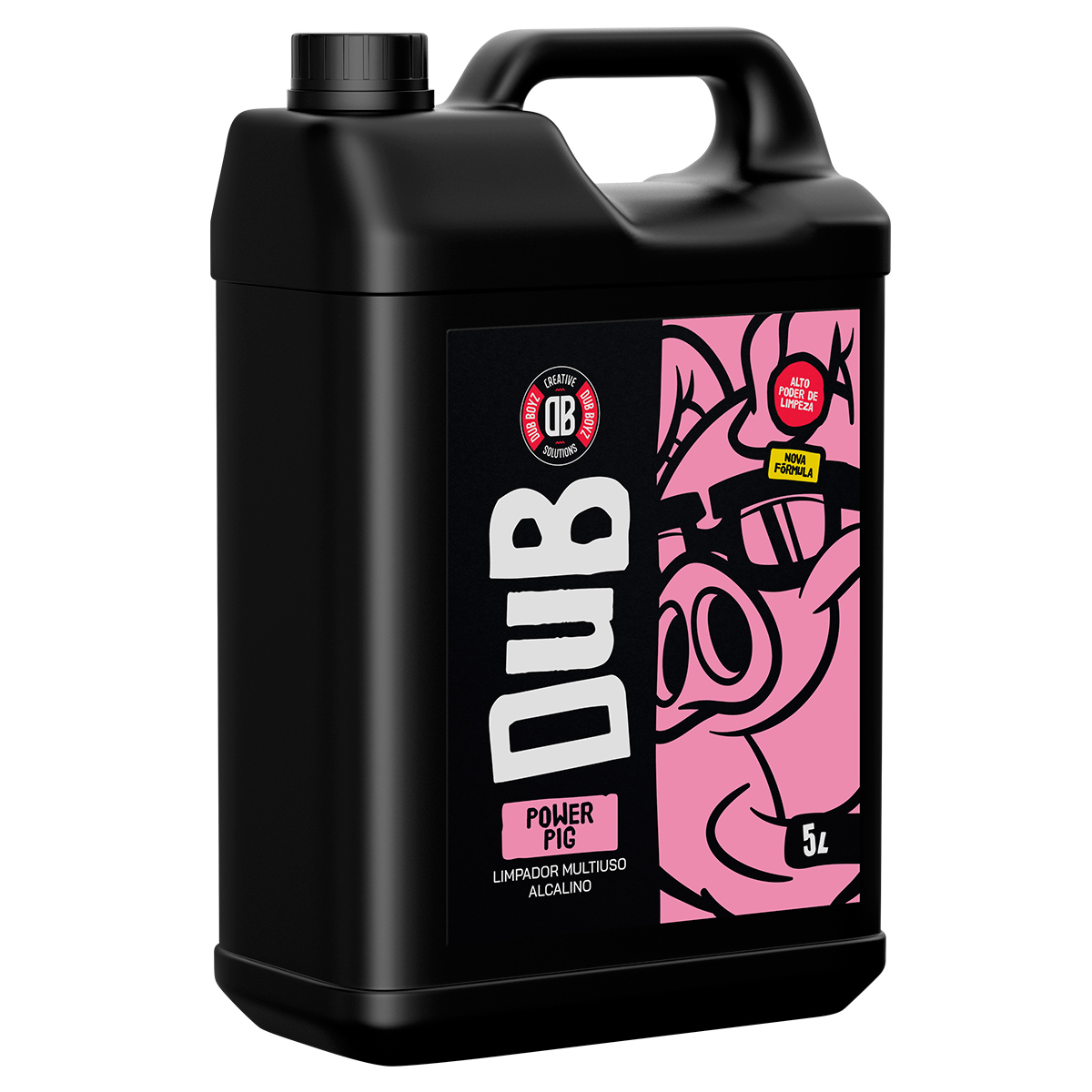 Pig ☆ Power Pig - Limpador Multiuso Alcalino 5L - Dub Boyz - a partir de