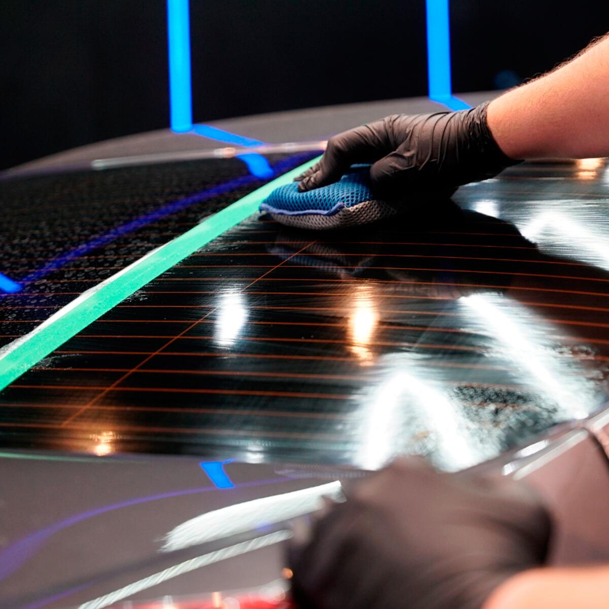 ENVIORN Focus Skin Tech+ セット Focus Removedor de Marca D'Água para Vidro Vonixx +Taco Carpete e