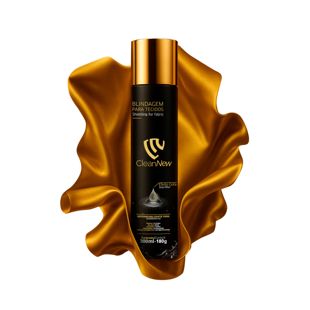 Blindagem Impermeabilizante Tecidos Spray 500ml - Clean New - a