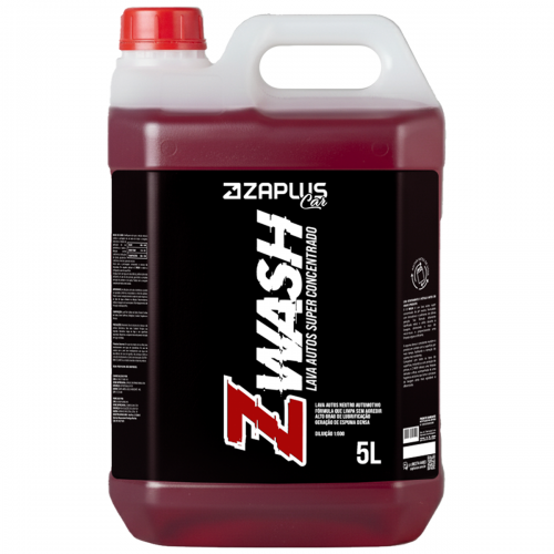 Z-Wash Shampoo Neutro Ultra Concentrado 5L - Zaplus Car - a partir