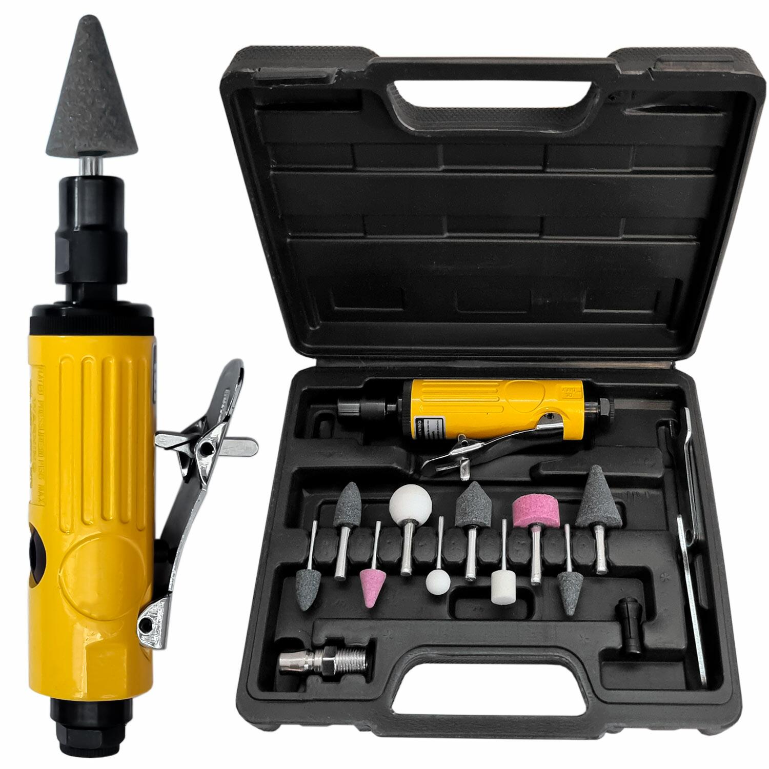 Comprar Mini Retífica Pneumática Micro Esmeril Ar 1/4 e 1/8 Dremax